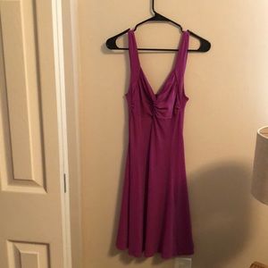 Purple dress